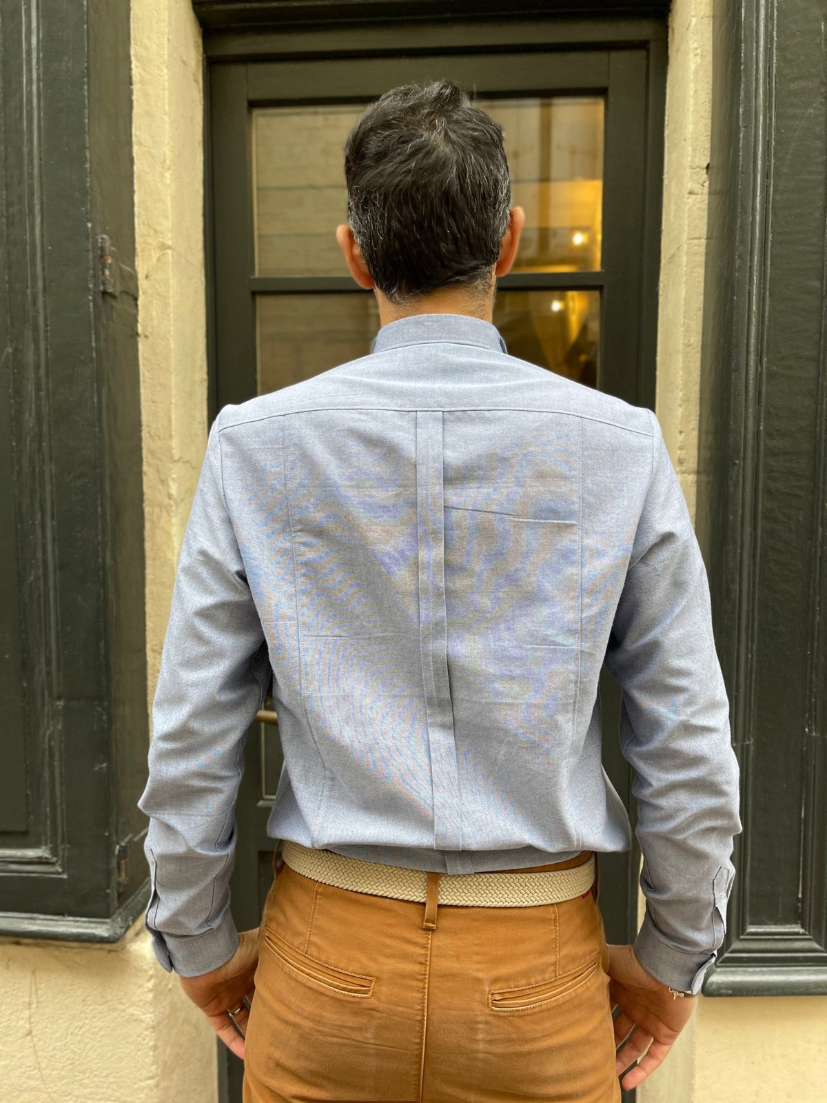 Patron couture chemise homme Sparrow / PDF (A4, A3, A0, US Letter) - Cadres, Calques par Taille, Vidéoprojection - Maison Fauve