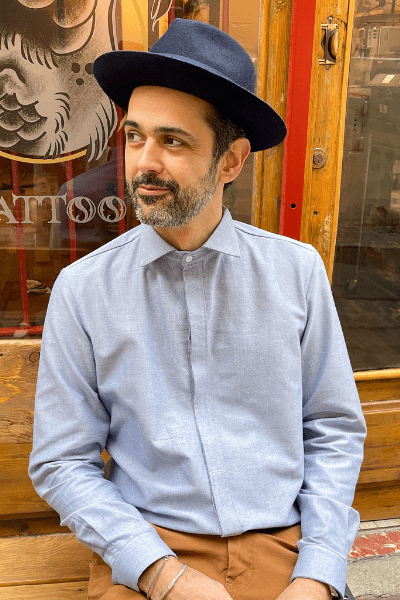 Patron couture chemise homme Sparrow / PDF (A4, A3, A0, US Letter) - Cadres, Calques par Taille, Vidéoprojection - Maison Fauve