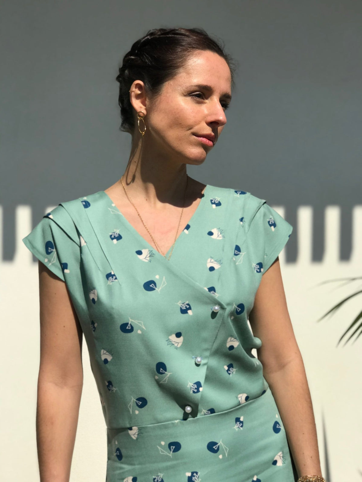 Patron couture combishort, robe Eclipse / PDF (A4, A3, A0, US Letter) – Tailles 34 à 56 – Cadres, Calques par Taille, Vidéoprojection - Maison Fauve