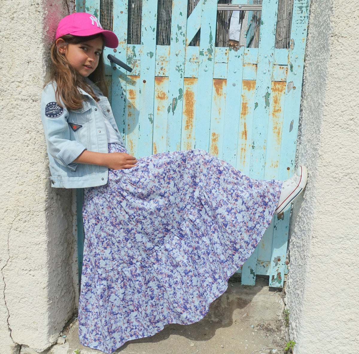 Patron couture jupe fille Miss Ivy / PDF (A4, A3, A0, US Letter) - Cadres, Calques par Taille, Vidéoprojection - Maison Fauve