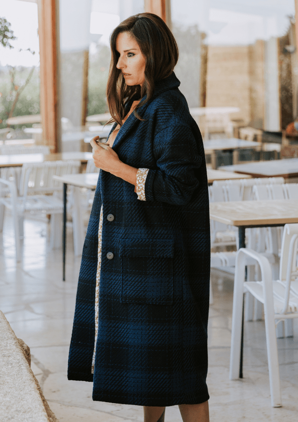 Patron couture manteau Pam / PDF (A4, A3, A0, US Letter) - Cadres, Calques par Taille, Vidéoprojection - Maison Fauve