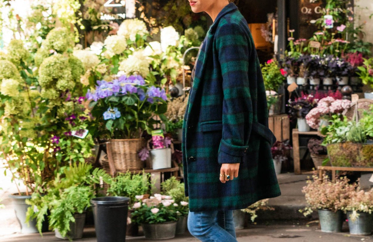 Patron couture manteau Ray / PDF (A4, A3, A0, US Letter) – Tailles 34 à 56 – Cadres, Calques par Taille, Vidéoprojection - Maison Fauve