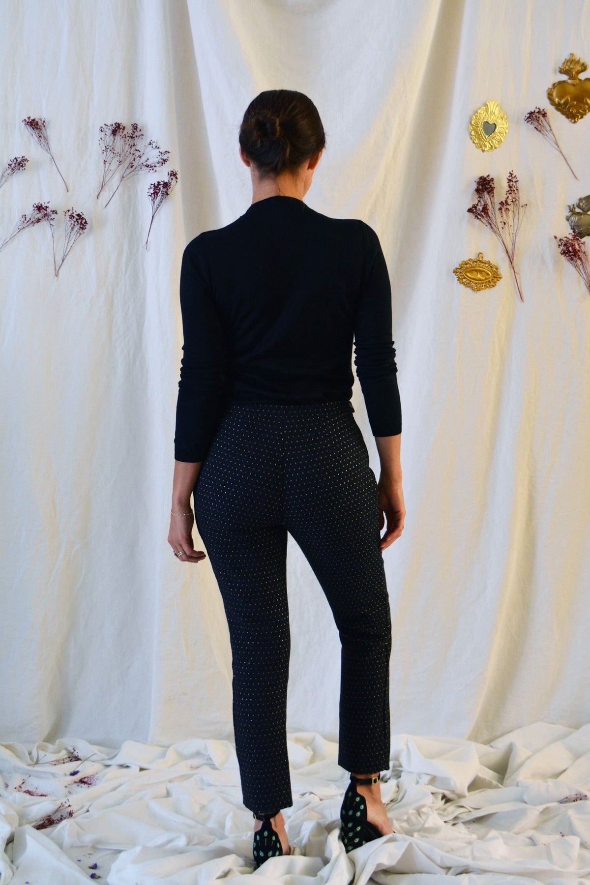 Patron couture pantalon cigarette Loulou / PDF (A4, A3, A0, US Letter) - Cadres, Calques par Taille, Vidéoprojection - Maison Fauve