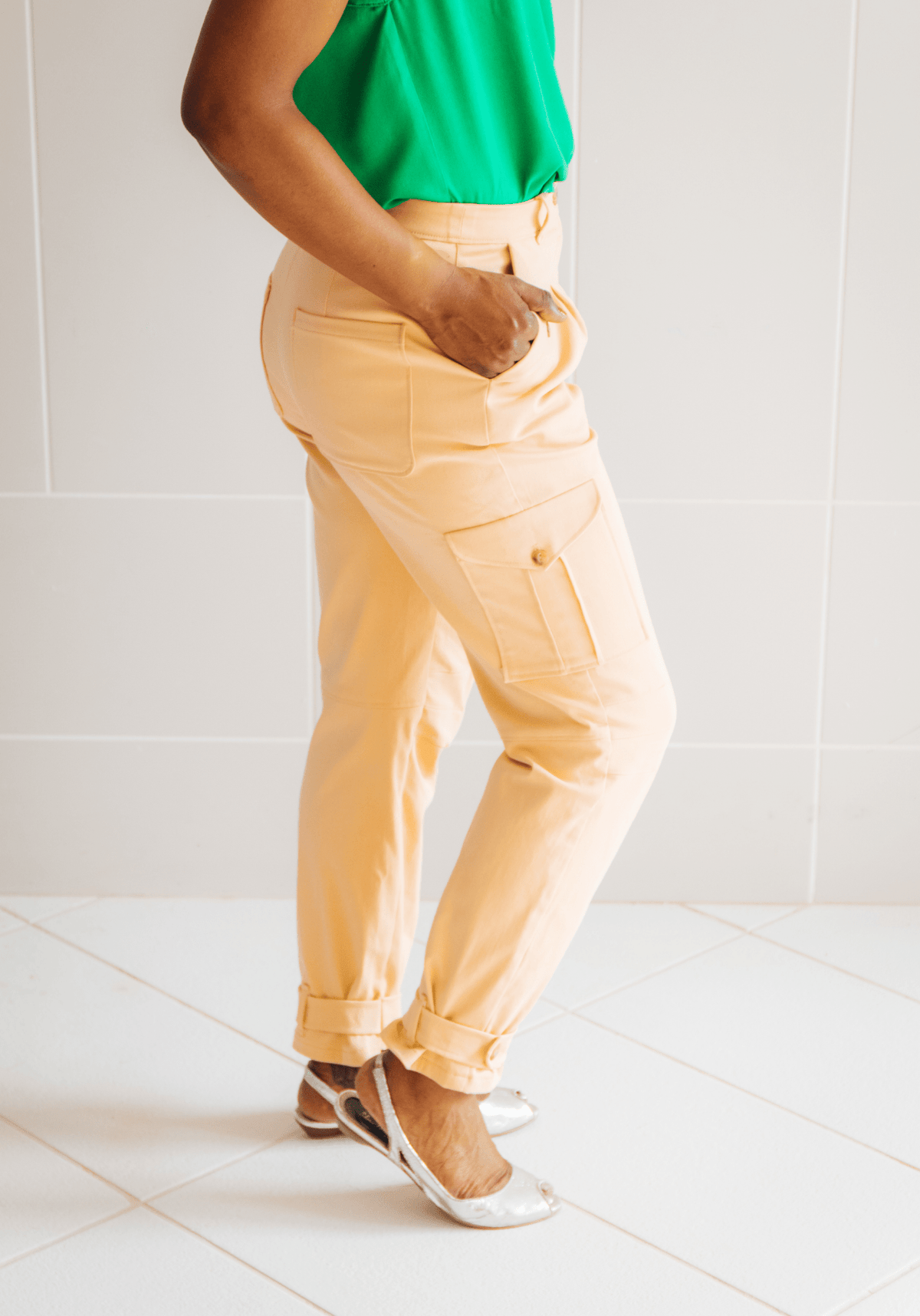 Patron couture pantalon Tremplin / PDF (A4, A3, A0, US Letter) - Cadres, Calques par Taille, Vidéoprojection - Maison Fauve