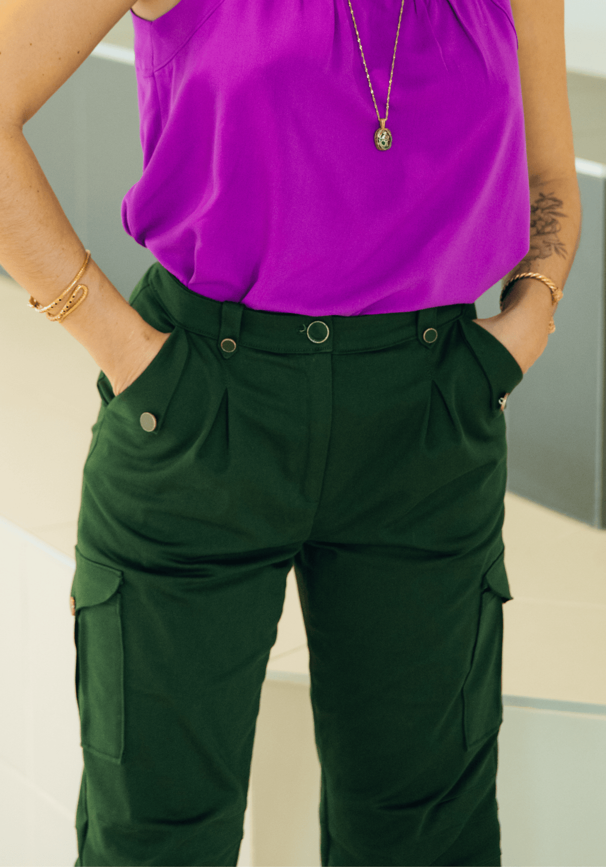 Patron couture pantalon Tremplin / PDF (A4, A3, A0, US Letter) - Cadres, Calques par Taille, Vidéoprojection - Maison Fauve
