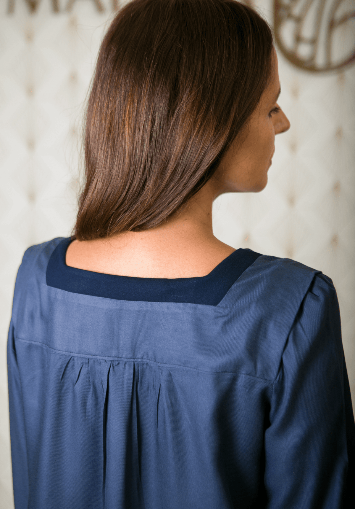 Patron couture robe, blouse Lauren / PDF (A4, A3, A0, US Letter) - Cadres, Calques par Taille, Vidéoprojection - Maison Fauve