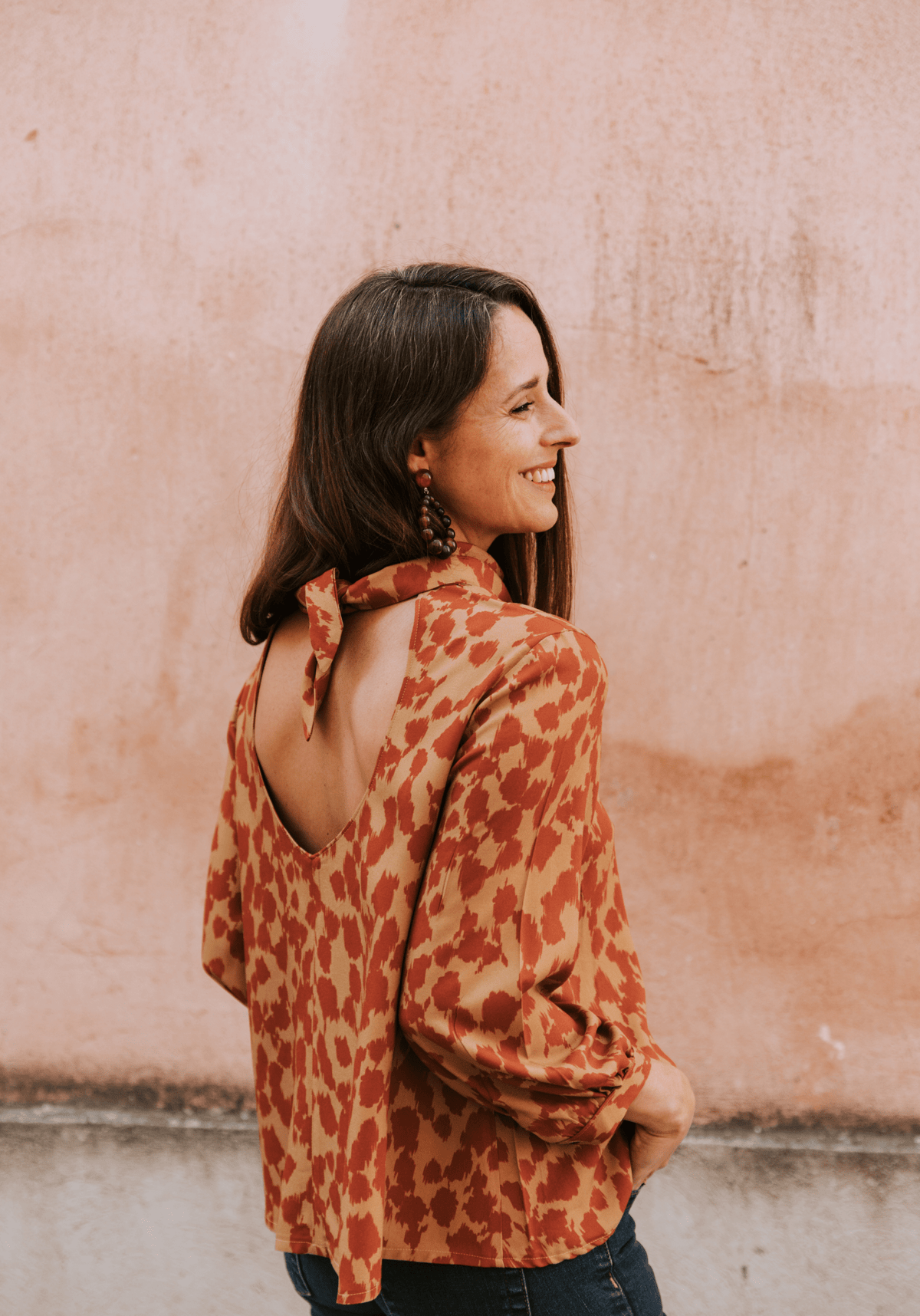 Patron couture robe, blouse Mia / PDF (A4, A3, A0, US Letter) - Cadres, Calques par Taille, Vidéoprojection - Maison Fauve