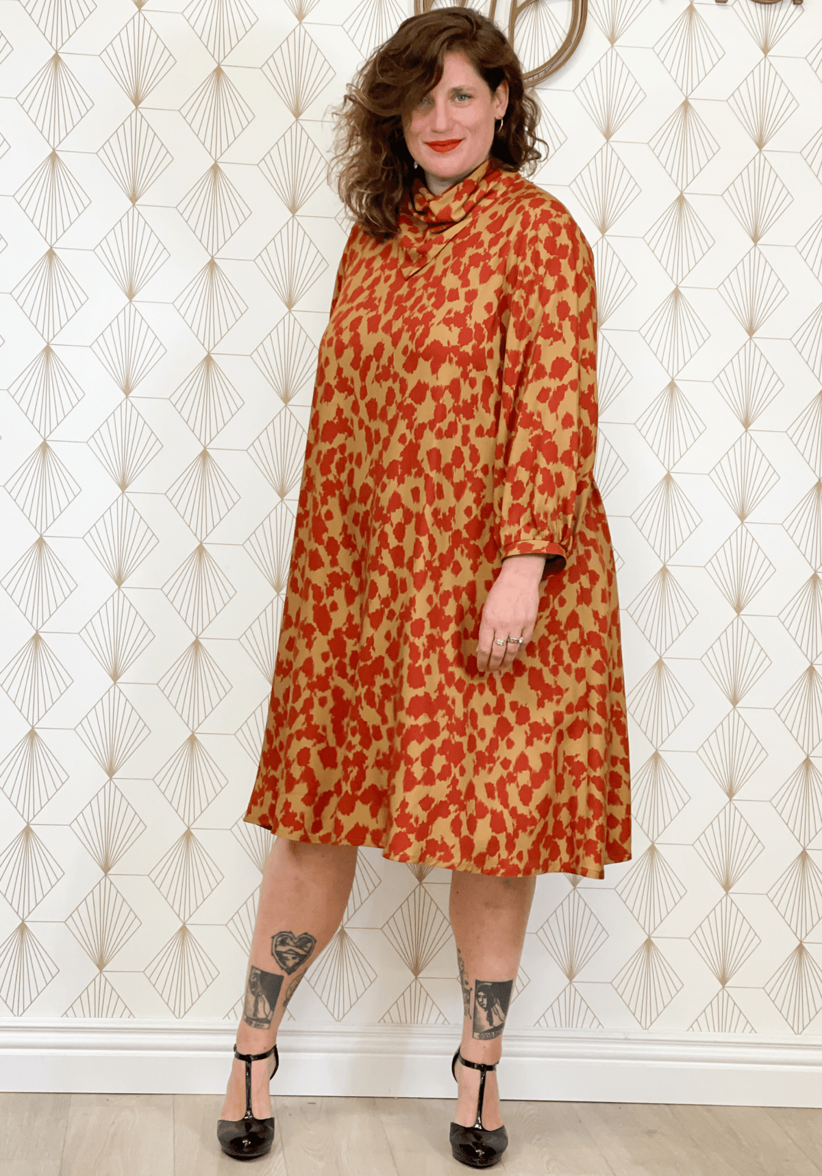 Patron couture robe, blouse Mia / PDF (A4, A3, A0, US Letter) - Cadres, Calques par Taille, Vidéoprojection - Maison Fauve