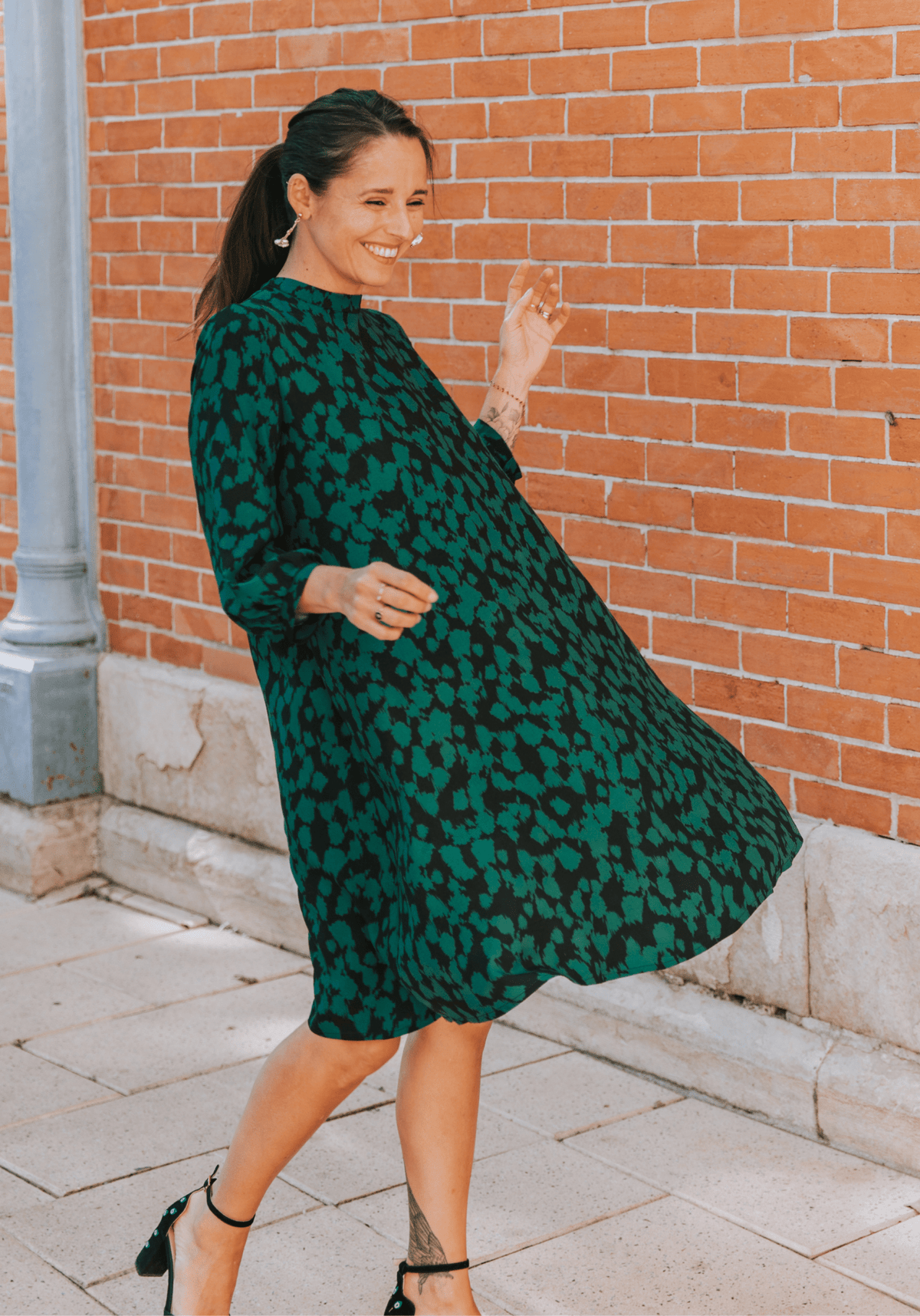 Patron couture robe, blouse Mia / PDF (A4, A3, A0, US Letter) - Cadres, Calques par Taille, Vidéoprojection - Maison Fauve