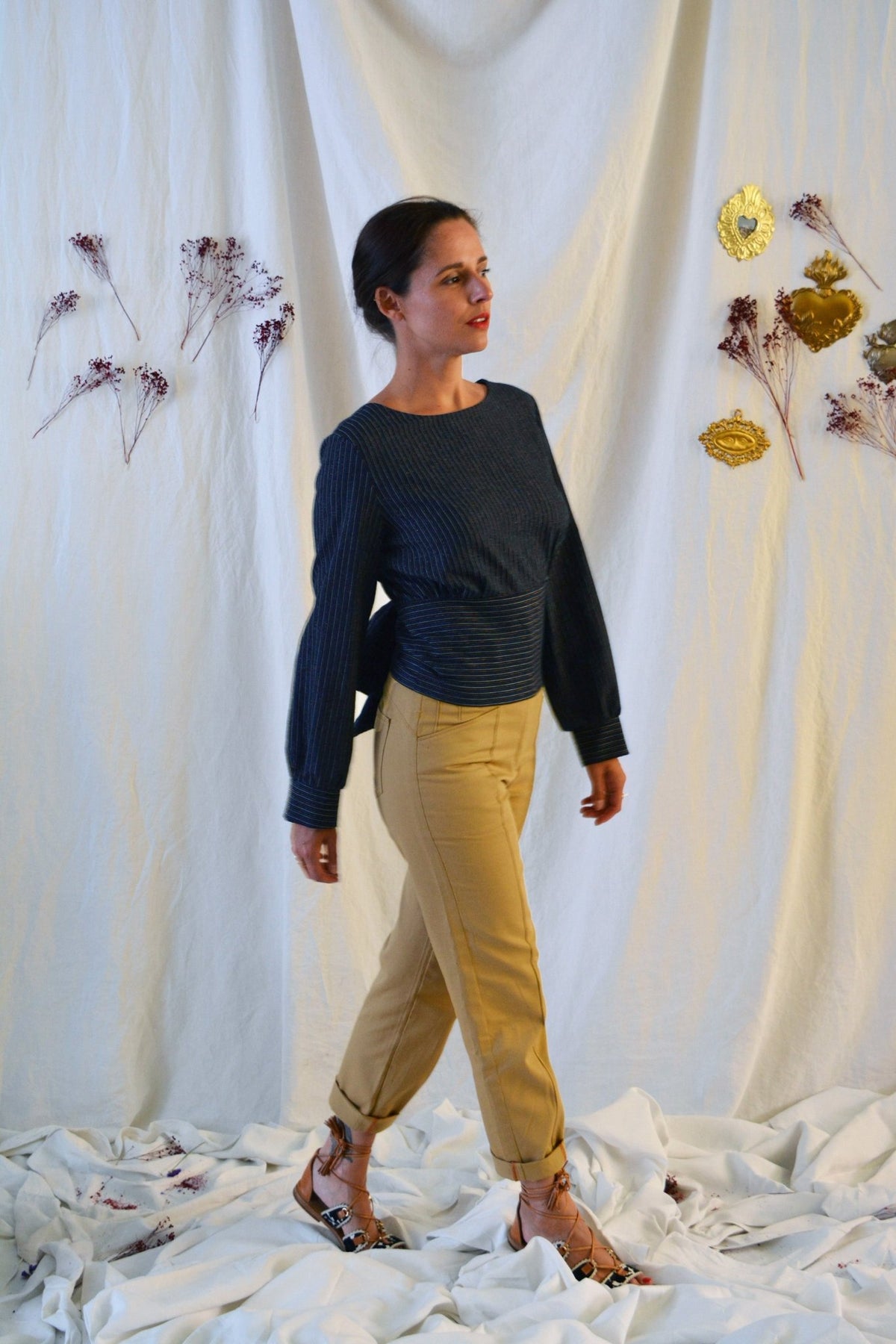 Patron couture robe, blouse Sierra / PDF (A4, A3, A0, US Letter) - Cadres, Calques par Taille, Vidéoprojection - Maison Fauve