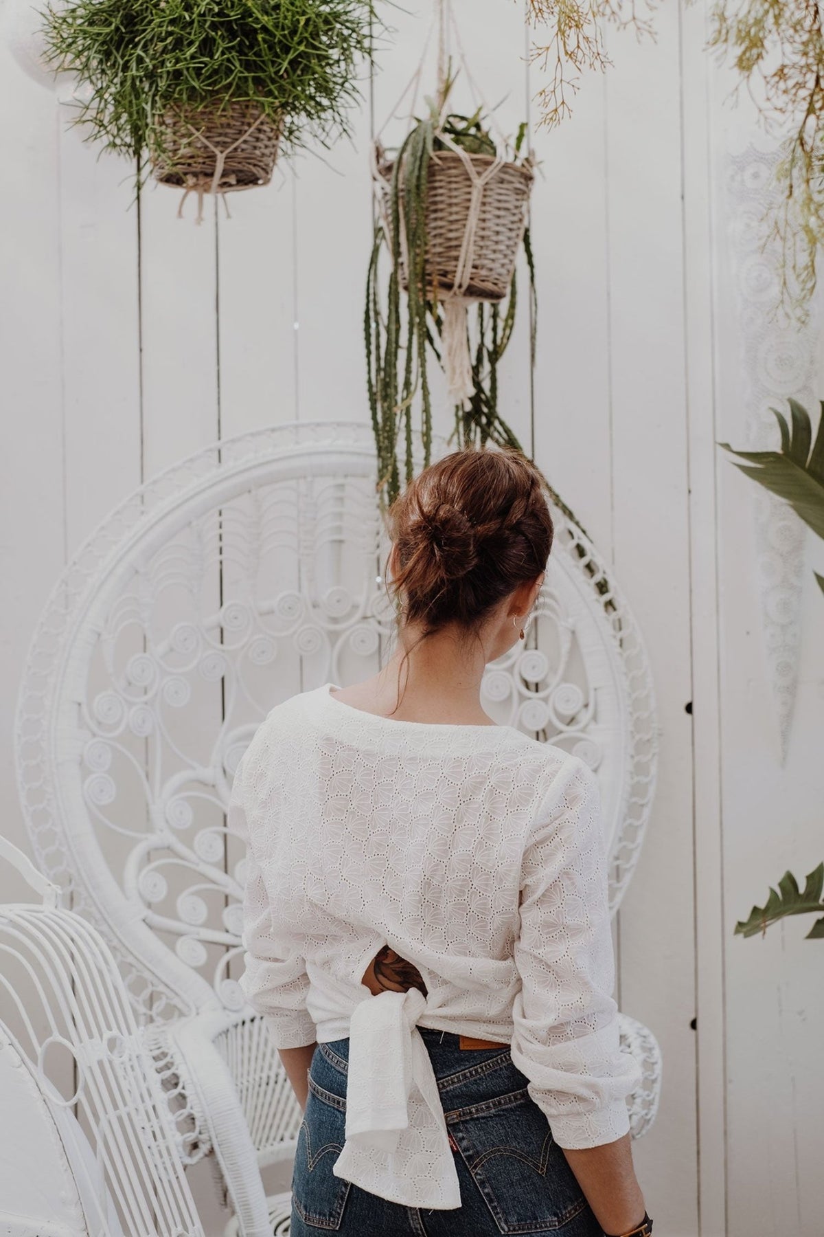 Patron couture robe, blouse Sierra / PDF (A4, A3, A0, US Letter) - Cadres, Calques par Taille, Vidéoprojection - Maison Fauve