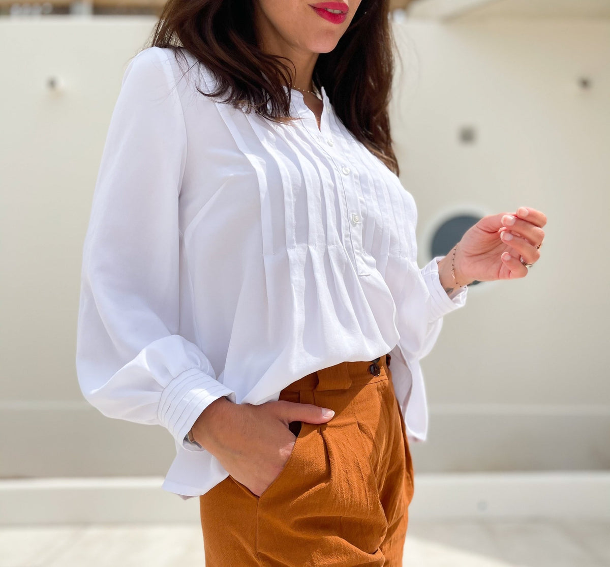 Patron couture robe chemise Atlas / PDF (A4, A3, A0, US Letter) - Cadres, Calques par Taille, Vidéoprojection - Maison Fauve