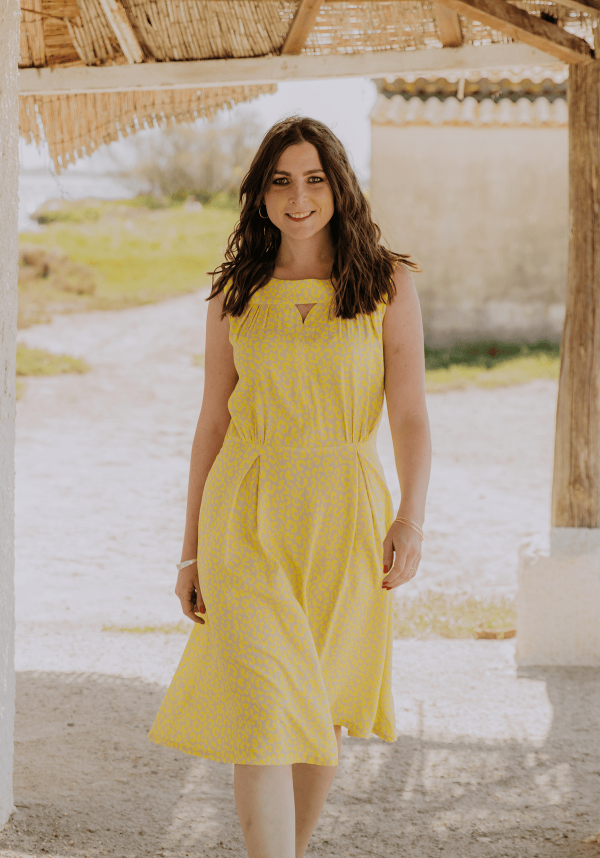 Patron couture robe Haut Vol / PDF (A4, A3, A0, US Letter) - Cadres, Calques par Taille, Vidéoprojection - Maison Fauve