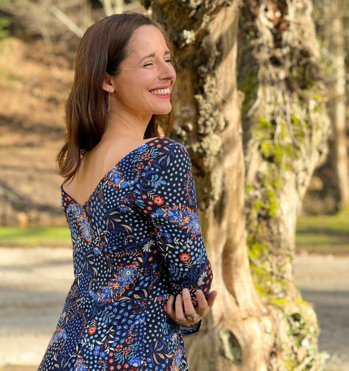 Patron couture robe Jasmin / PDF (A4, A3, A0, US Letter) - Cadres, Calques par Taille, Vidéoprojection - Maison Fauve