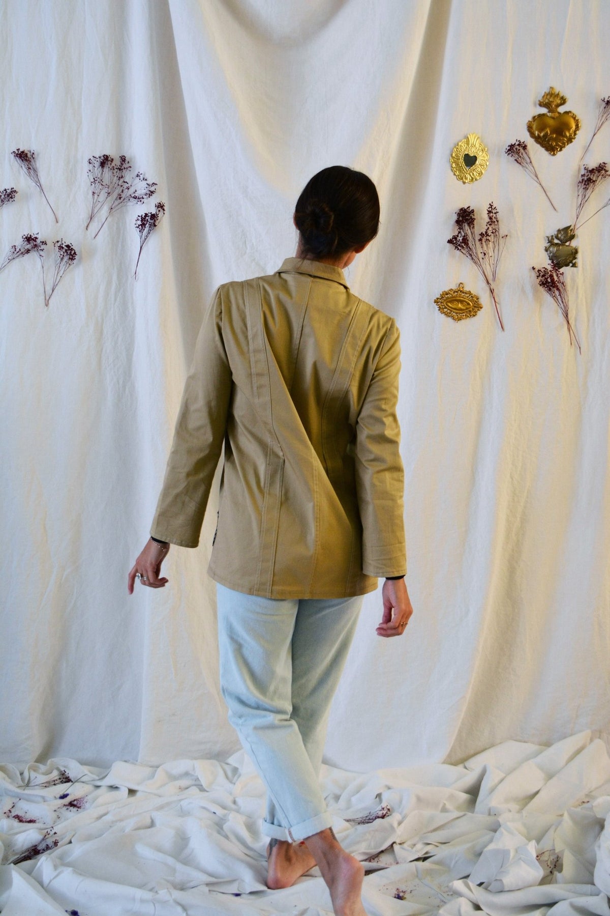 Patron couture veste Criollo / PDF (A4, A3, A0, US Letter) - Cadres, Calques par Taille, Vidéoprojection - Maison Fauve