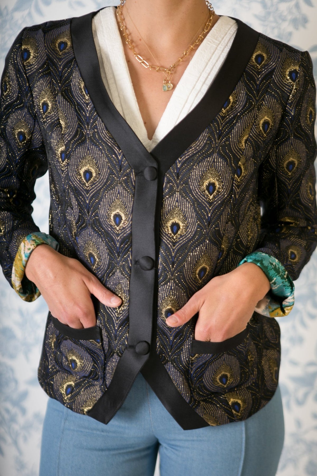 Patron couture veste Ispahan / PDF (A4, A3, A0, US Letter) - Cadres, Calques par Taille, Vidéoprojection - Maison Fauve