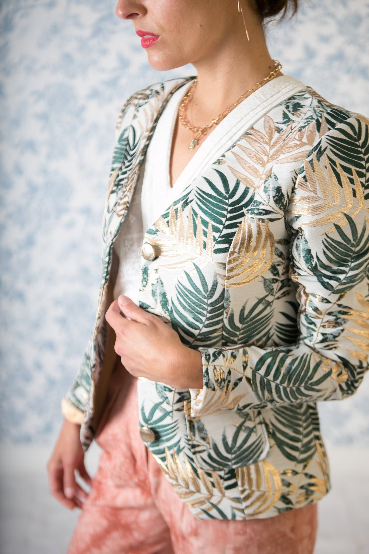Patron couture veste Ispahan / PDF (A4, A3, A0, US Letter) - Cadres, Calques par Taille, Vidéoprojection - Maison Fauve