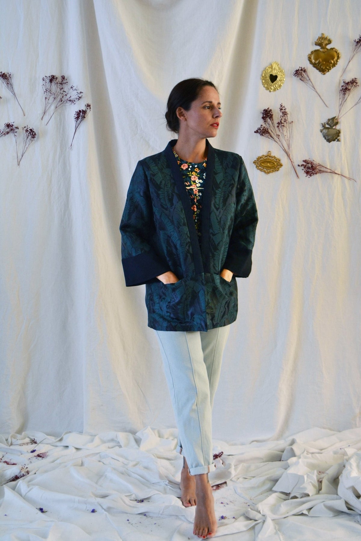 Patron couture veste Sable / PDF (A4, A3, A0, US Letter) – Tailles 34 à 56 – Cadres, Calques par Taille, Vidéoprojection - Maison Fauve