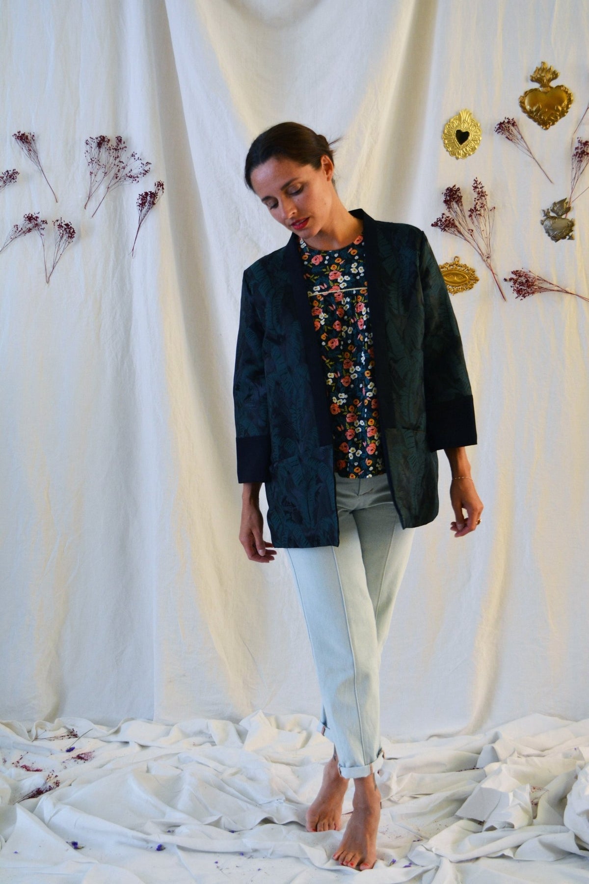 Patron couture veste Sable / PDF (A4, A3, A0, US Letter) – Tailles 34 à 56 – Cadres, Calques par Taille, Vidéoprojection - Maison Fauve