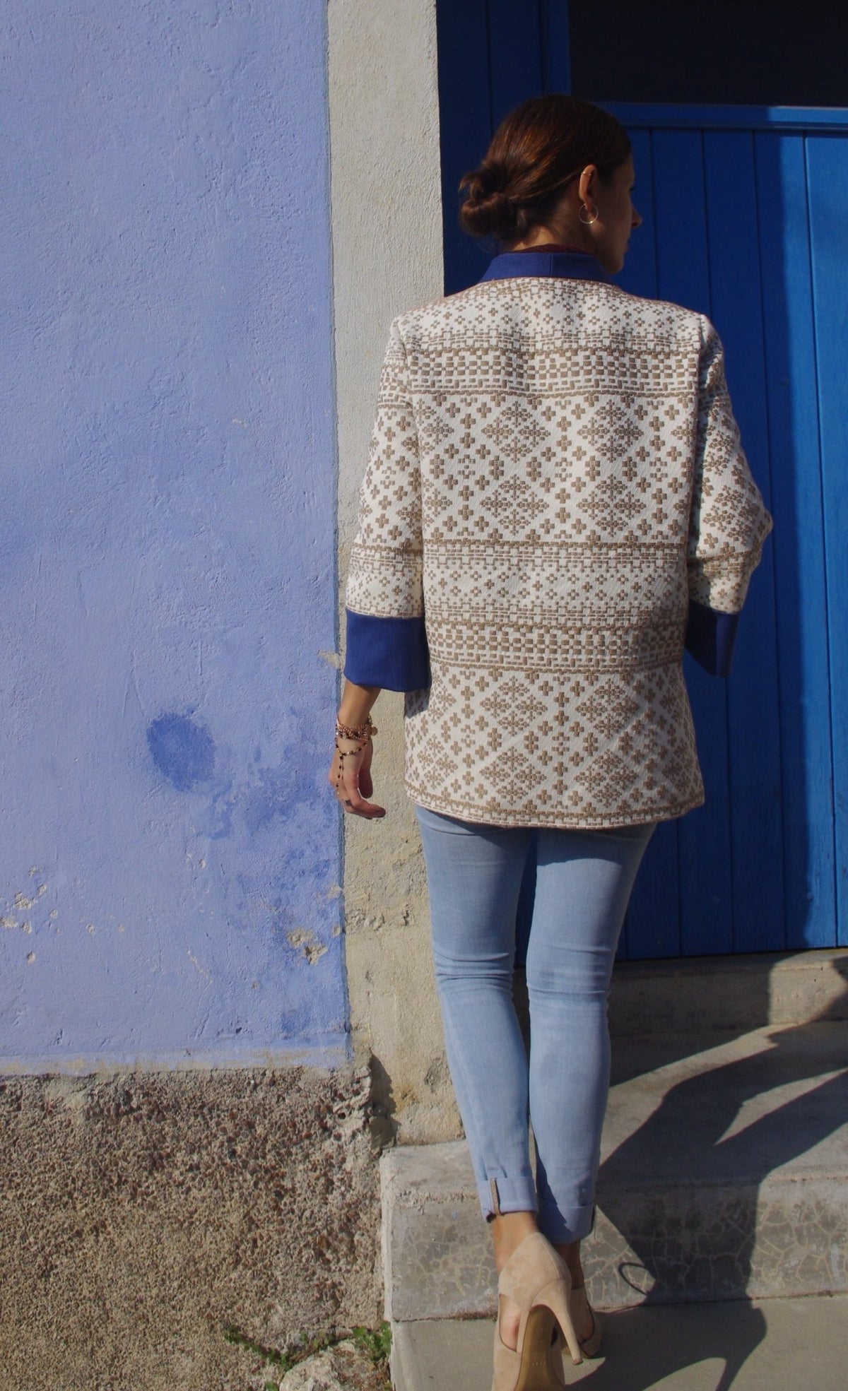 Patron couture veste Sable / PDF (A4, A3, A0, US Letter) – Tailles 34 à 56 – Cadres, Calques par Taille, Vidéoprojection - Maison Fauve