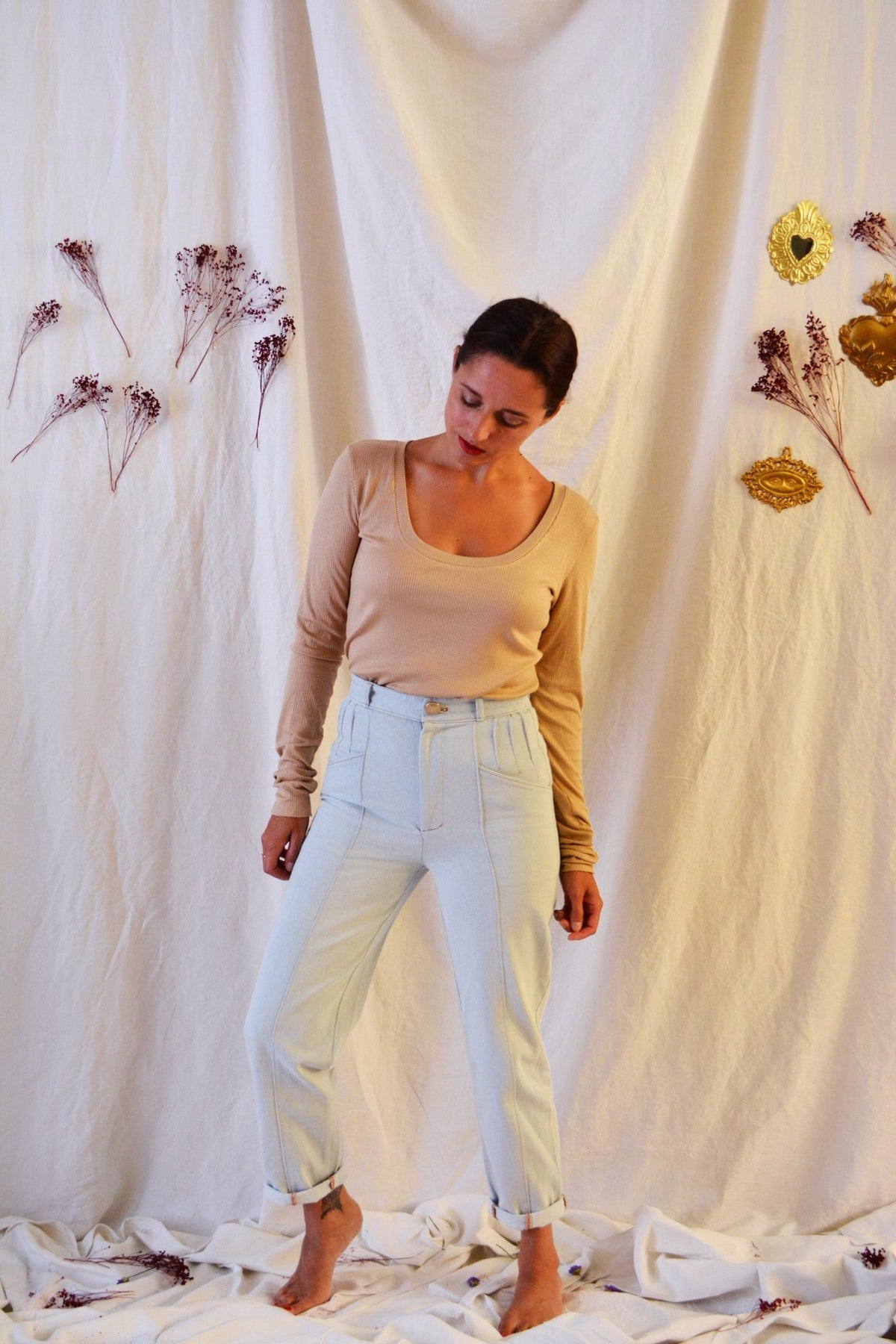 Patron pantalon, jean Hussard / Patron pochette - Maison Fauve