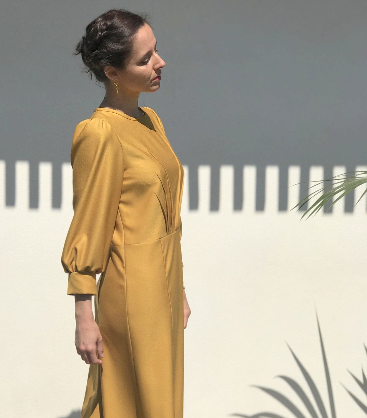 Patron robe, blouse Zénith / PDF (A4, A3, A0, US Letter) - Cadres, Calques par Taille, Vidéoprojection - Maison Fauve