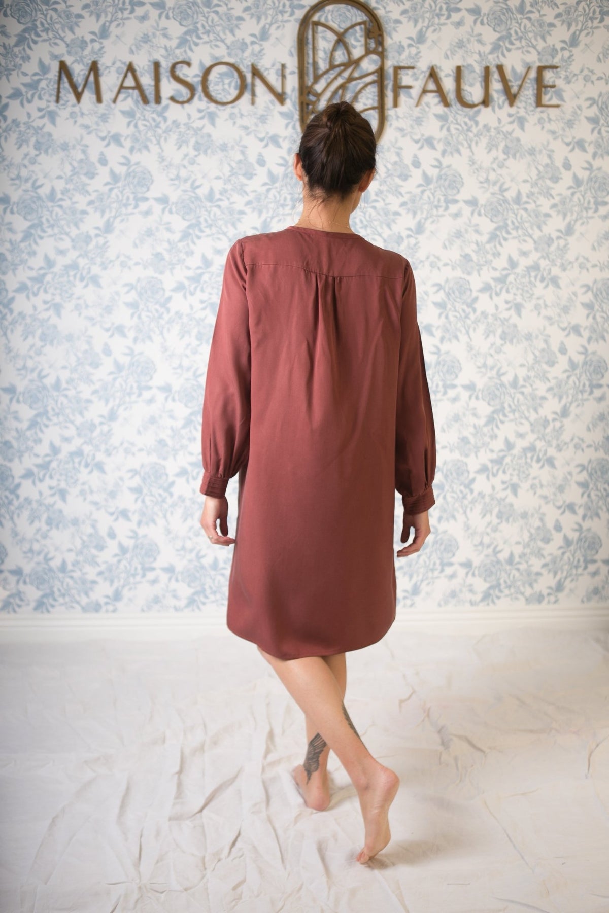 Patron robe chemise Atlas / Patron pochette - Maison Fauve