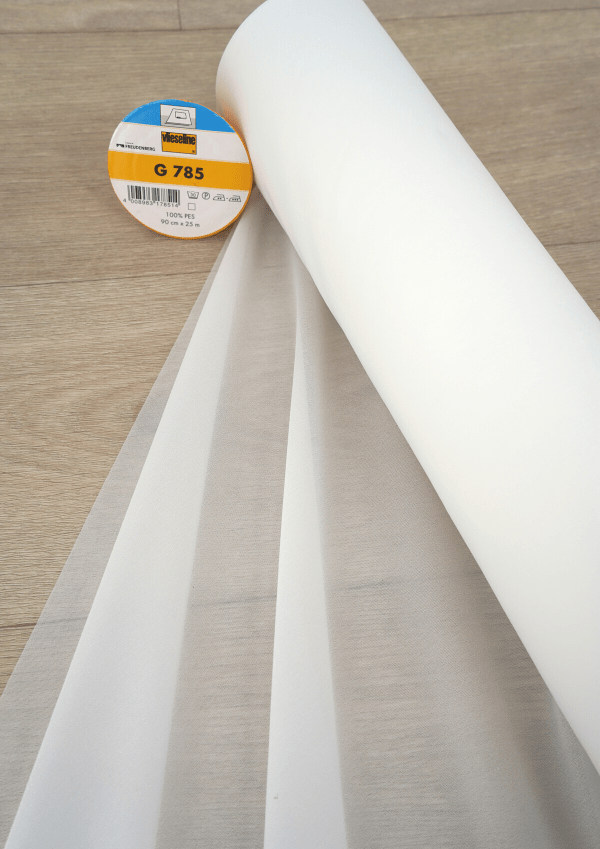 Thermocollant Vlieseline G785 Noir ou Blanc - Par 10 cm - Maison Fauve
