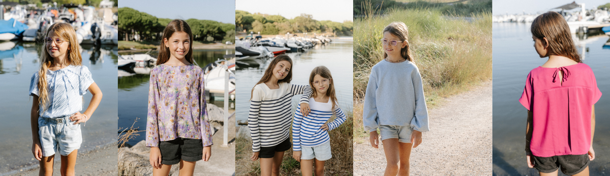 Patrons de couture pour fillettes - Maison Fauve