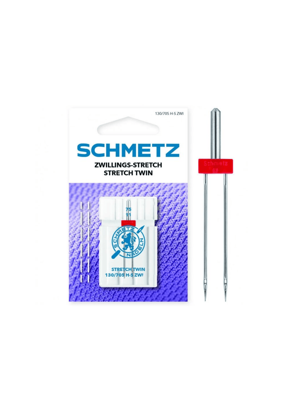 Aiguille double Stretch SCHMETZ 75 – ourlets jersey - Maison Fauve