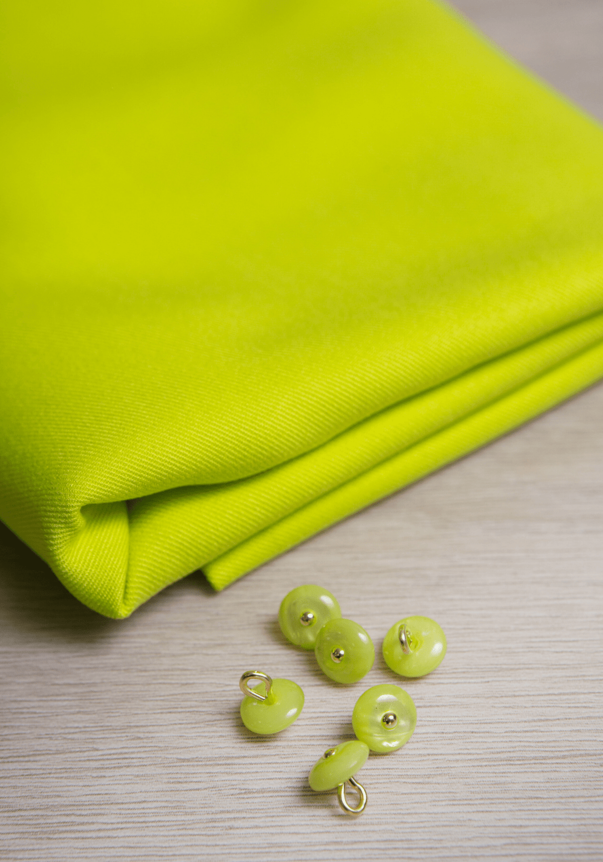 Bouton à coudre en nacre Wink Glossy 10 mm - Plusieurs couleurs - Maison Fauve