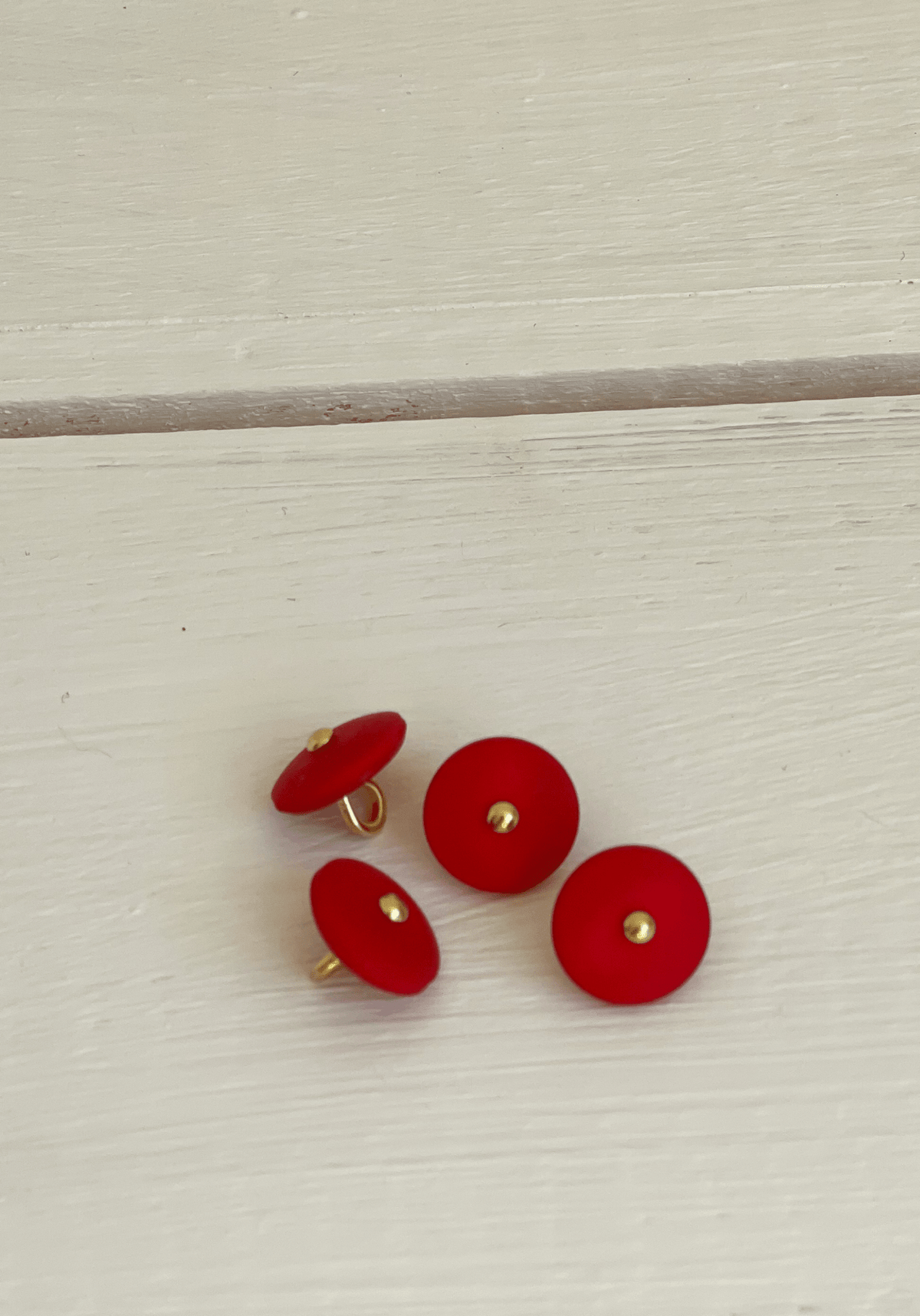 Bouton à queue en nacre Wink Mat - 12 ou 15 mm - Plusieurs coloris - Maison Fauve