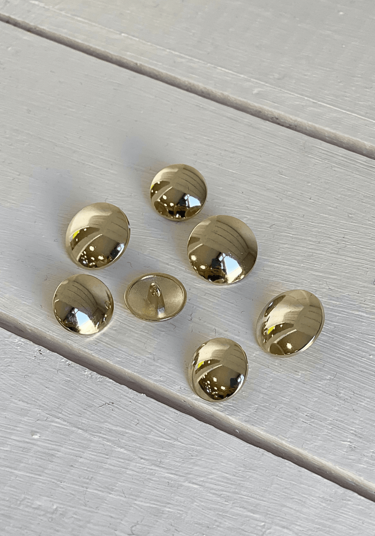Bouton doré Talisman 15 et 18 mm - Maison Fauve