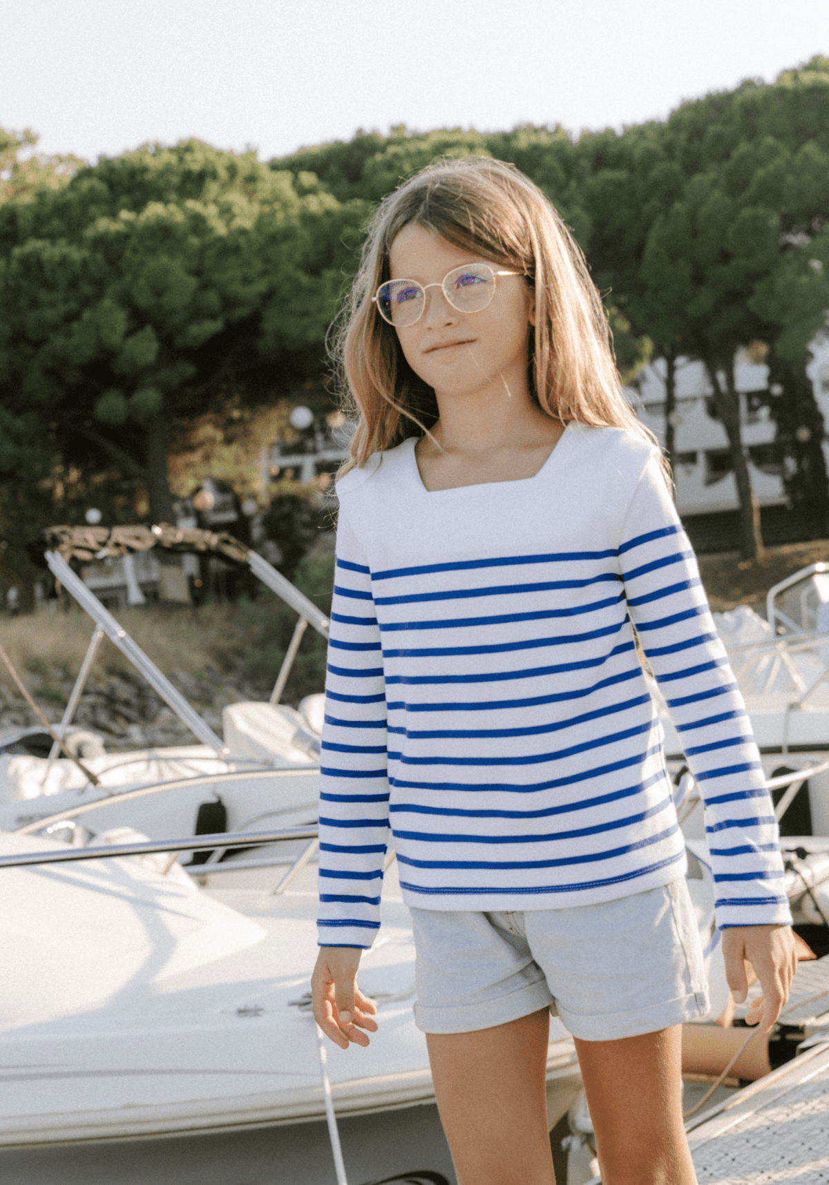 Box Couture Fillette - La Marinière Miss Pirate - Maison Fauve