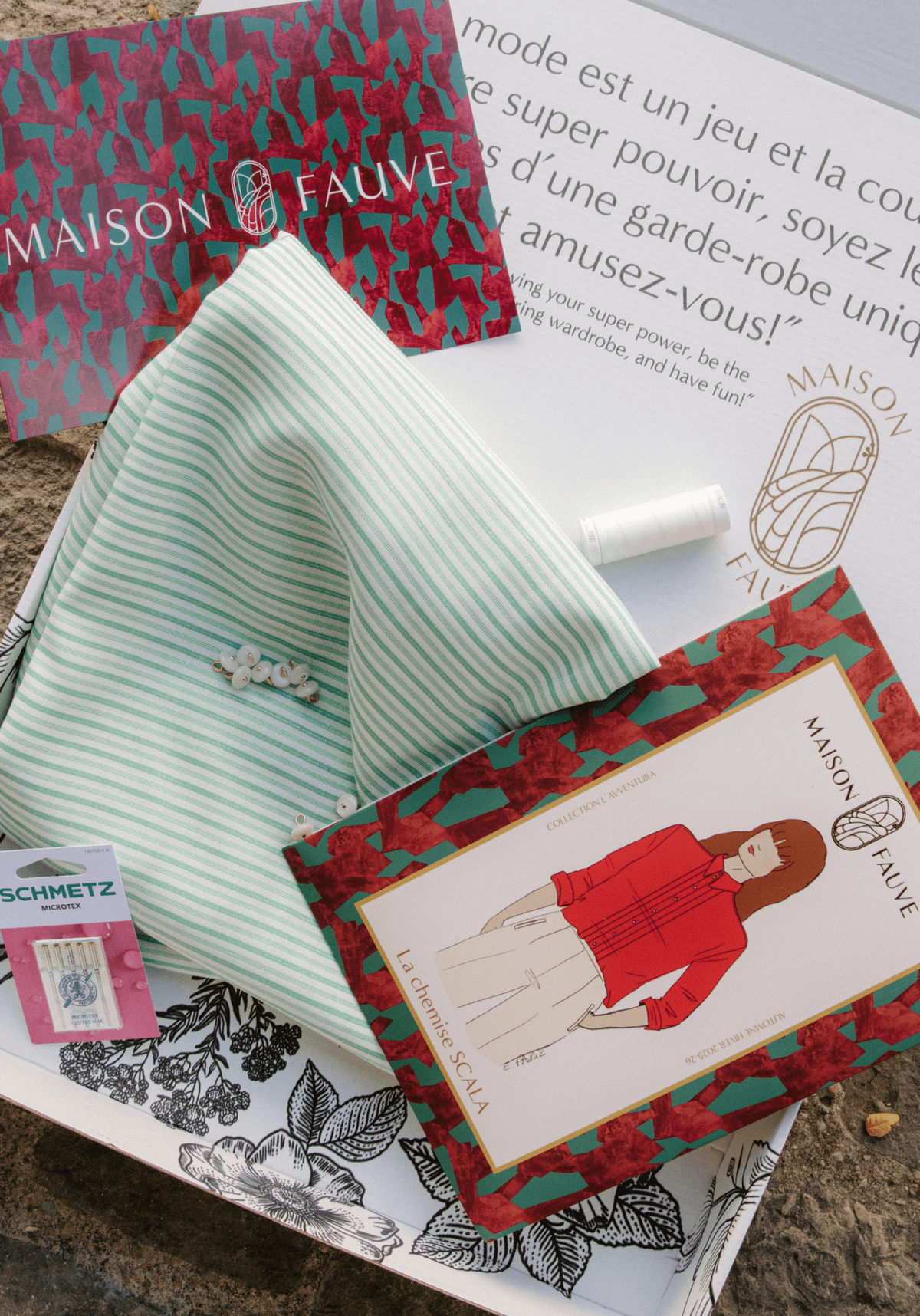 Box Couture - La chemise Scala - Maison Fauve