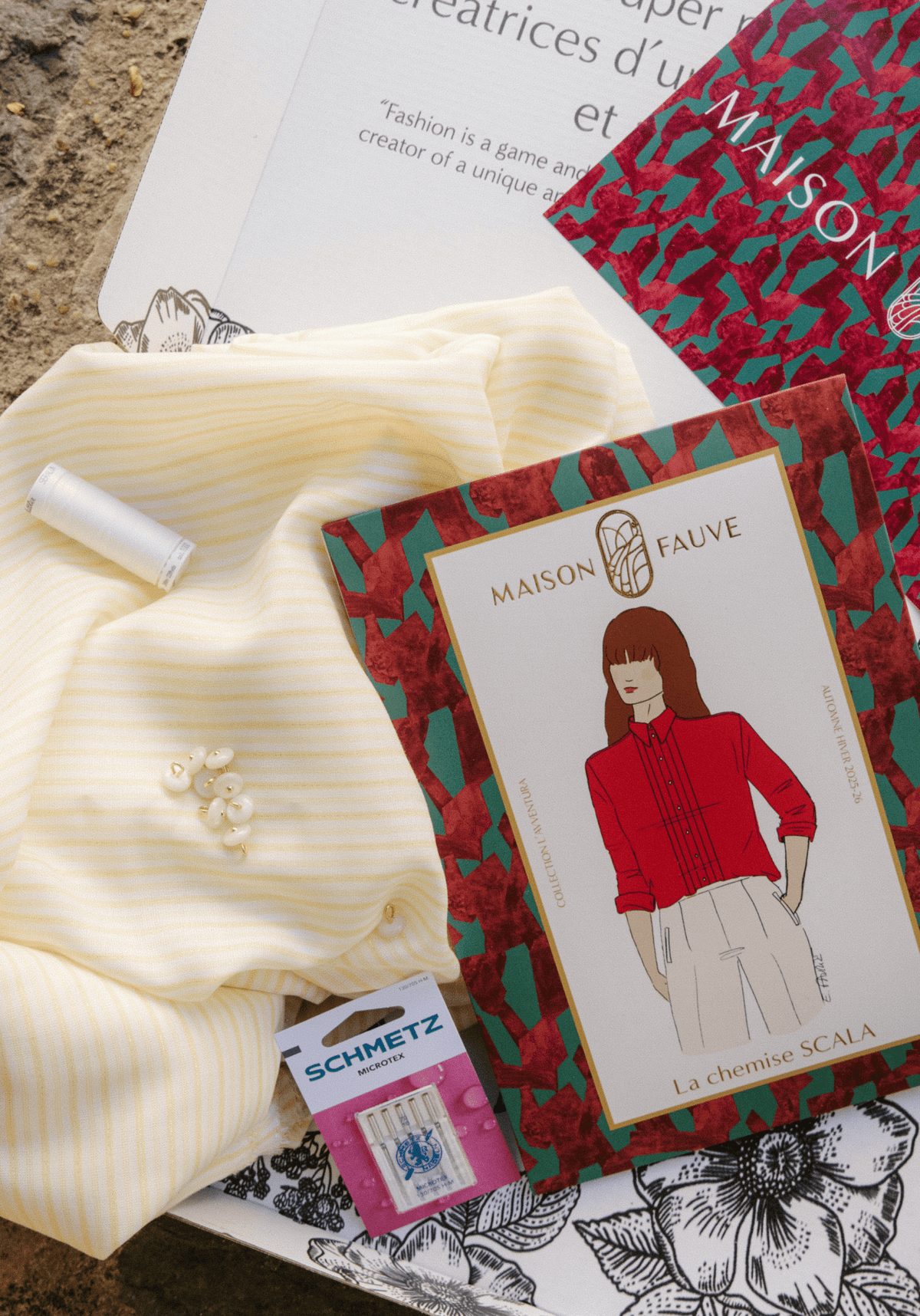 Box Couture - La chemise Scala - Maison Fauve