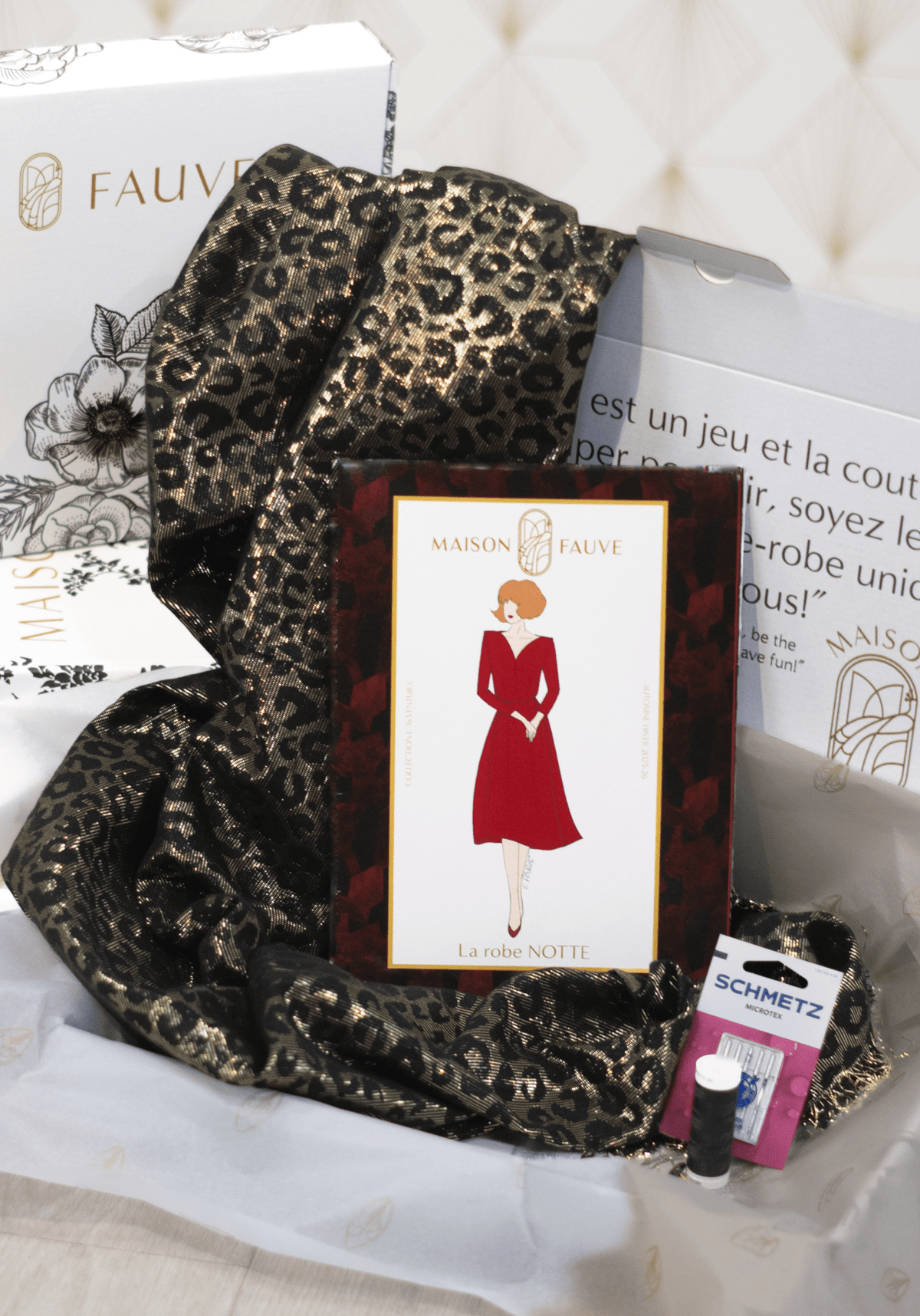 Box Couture - La robe Notte - Maison Fauve