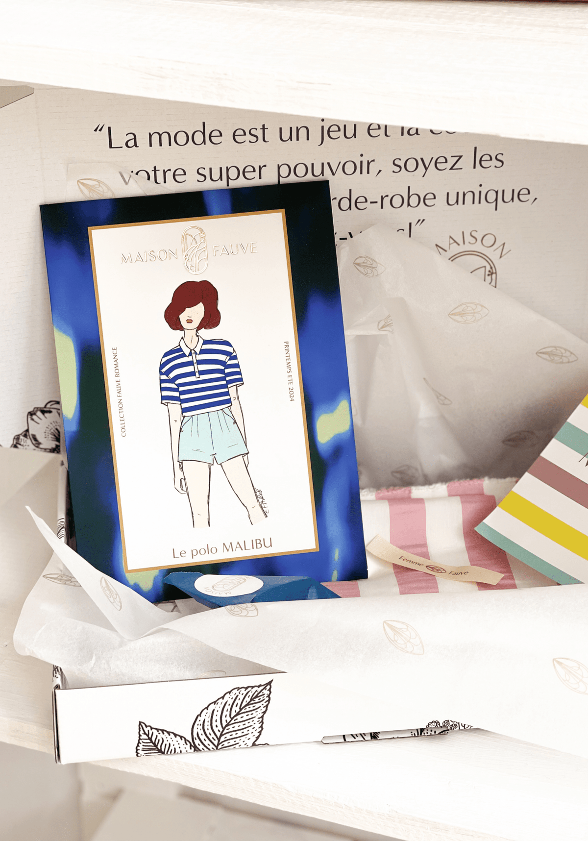 Box Couture - Le polo Malibu - Maison Fauve