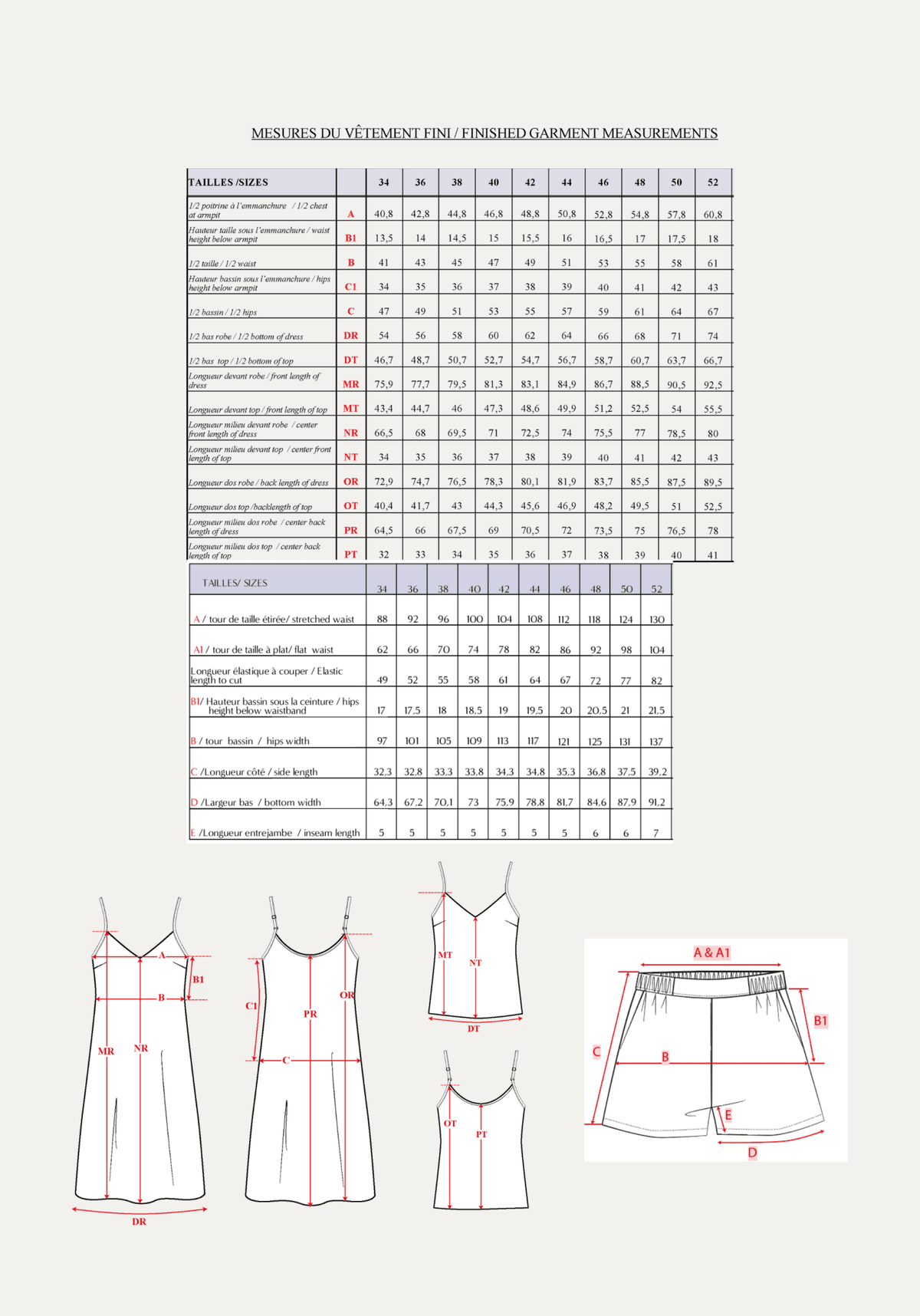 Box Couture - Le Pyjama Blush Songe - Maison Fauve