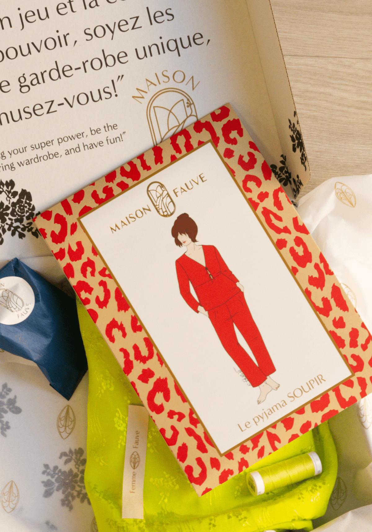 Box Couture - Le Pyjama Soupir - Maison Fauve