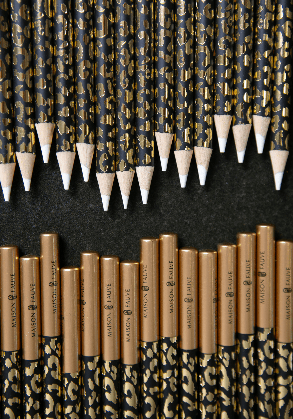 Crayon craie blanc Léopard – Édition Maison Fauve - Maison Fauve