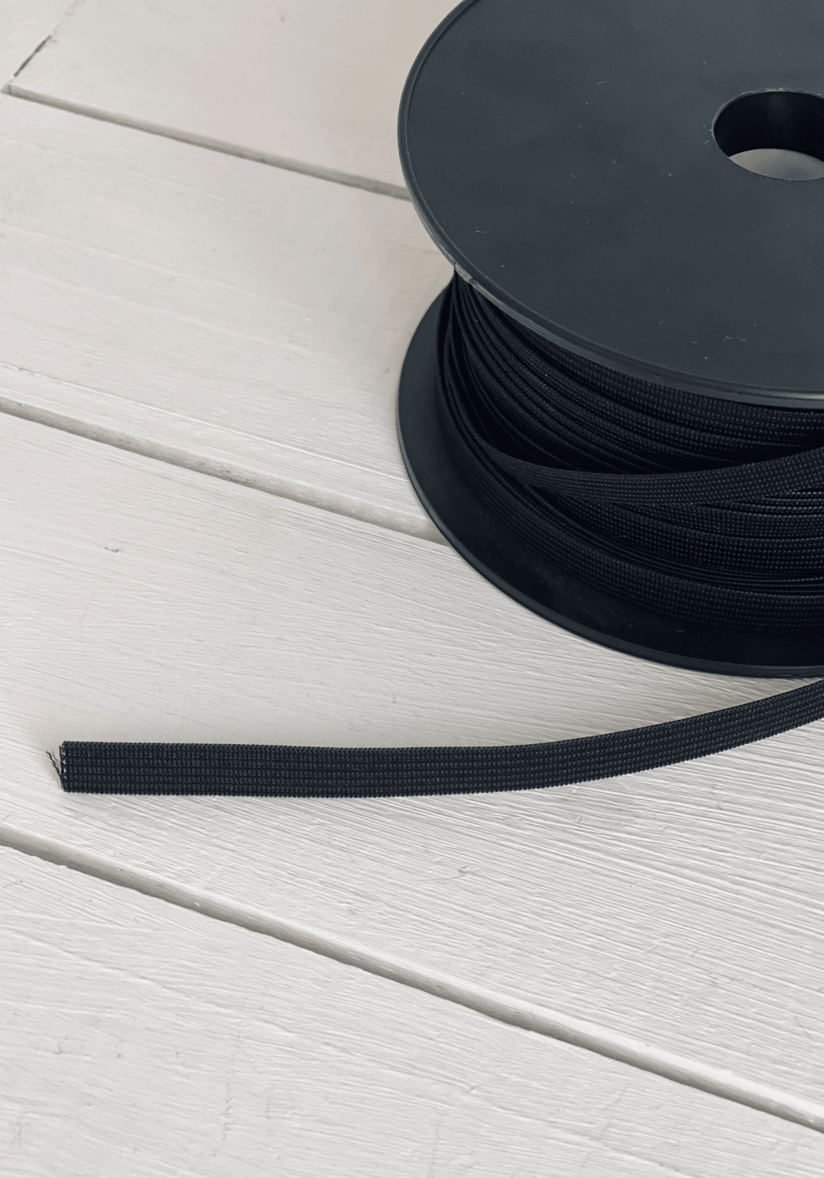 Élastique Maille 10 mm Noir - Maison Fauve