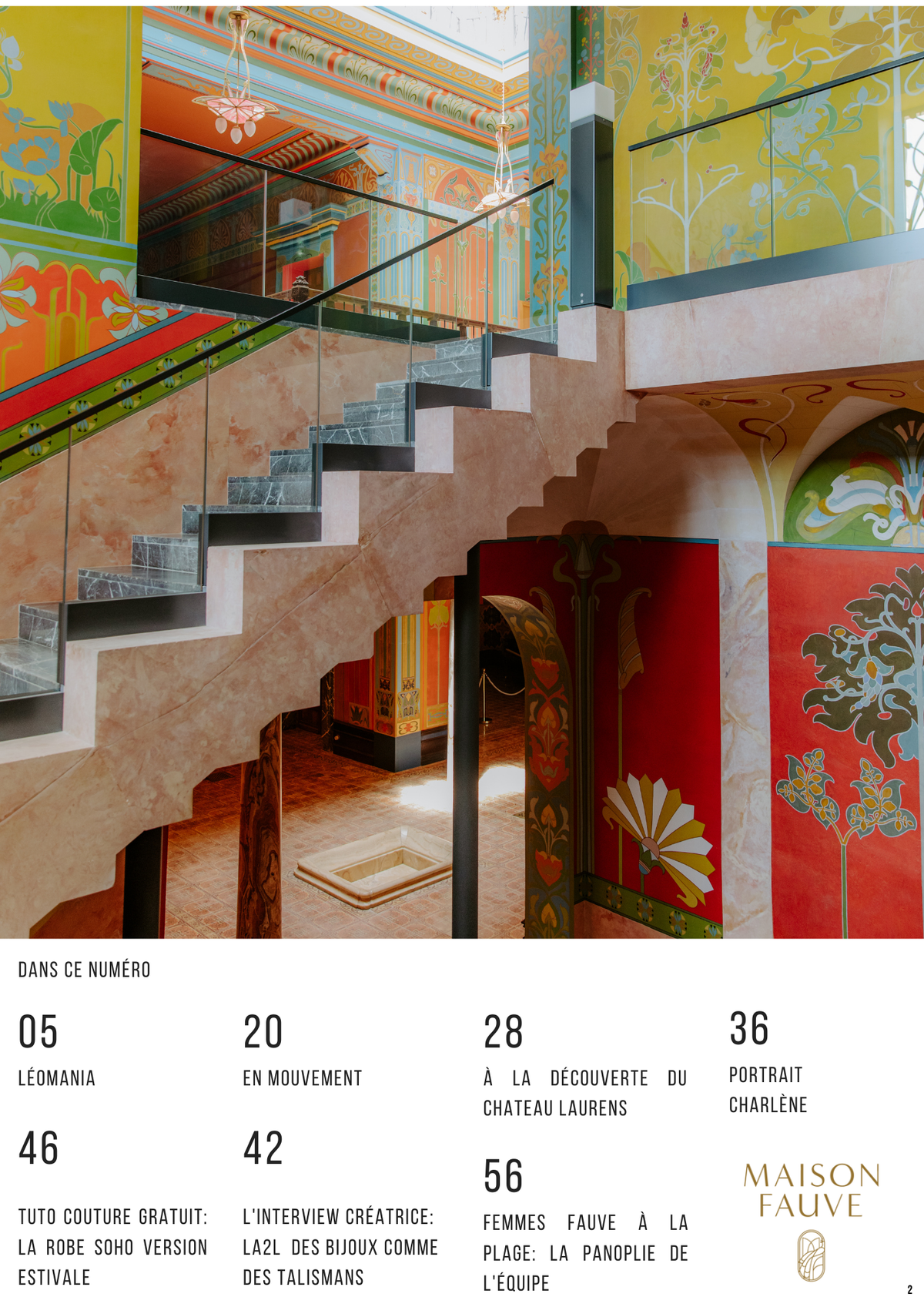 Magazine L'Oeil Fauve - numéro 7 - été 2023 - Maison Fauve