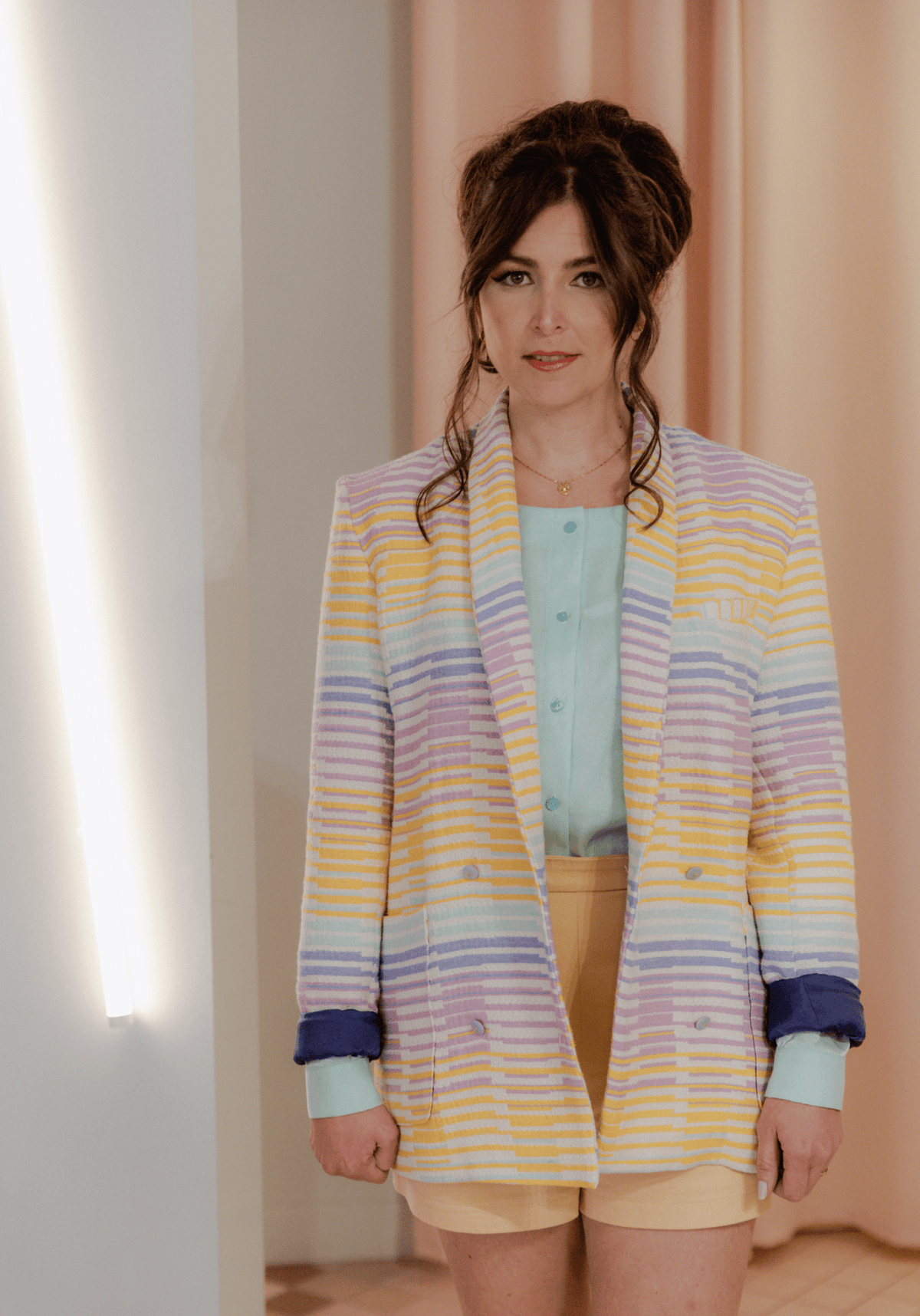 Patron couture blazer Mimosa / PDF (A4, A3, A0, US Letter) - Cadres, Calques par Taille, Vidéoprojection - Maison Fauve