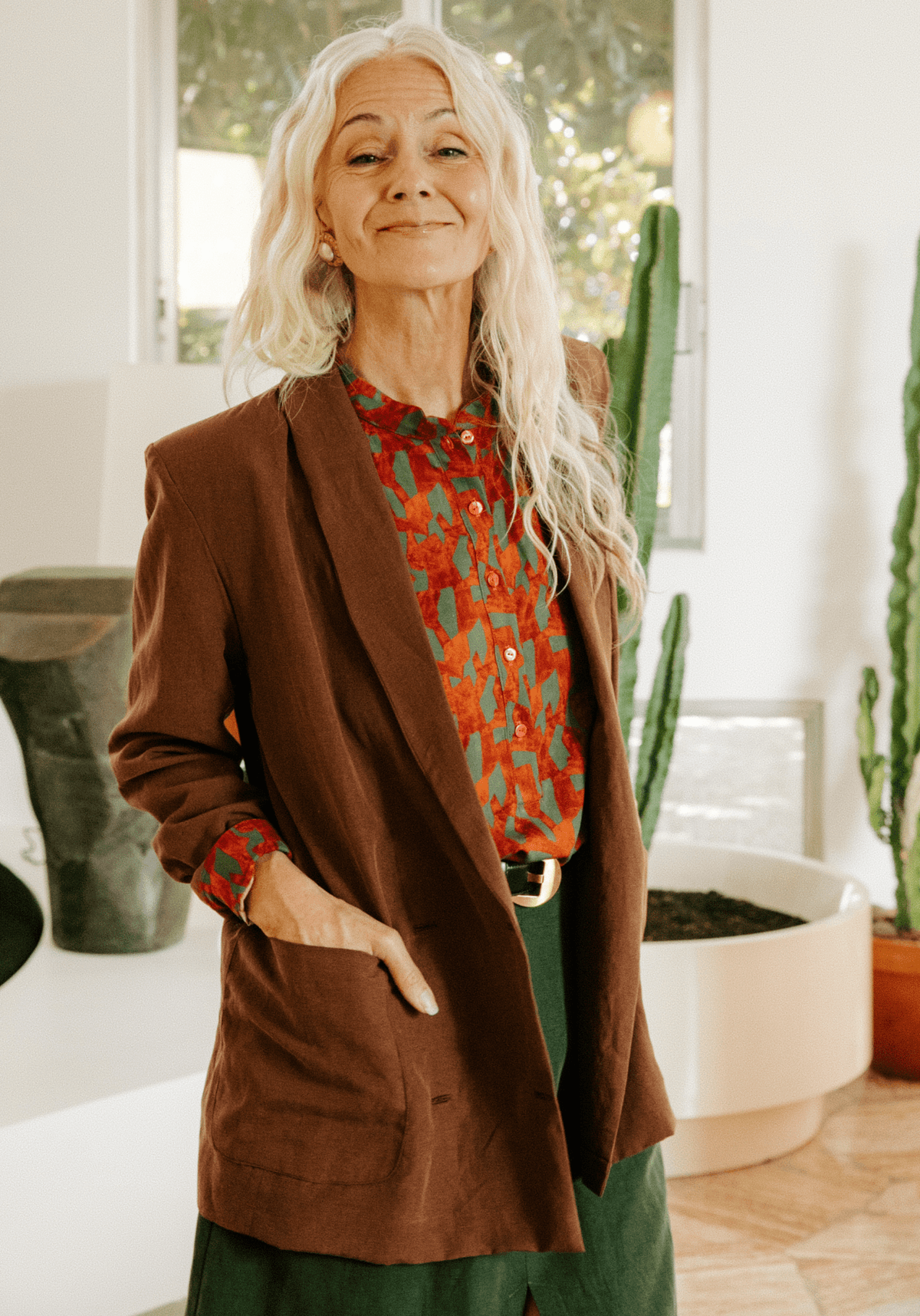 Patron couture blazer Mimosa / PDF (A4, A3, A0, US Letter) - Cadres, Calques par Taille, Vidéoprojection - Maison Fauve