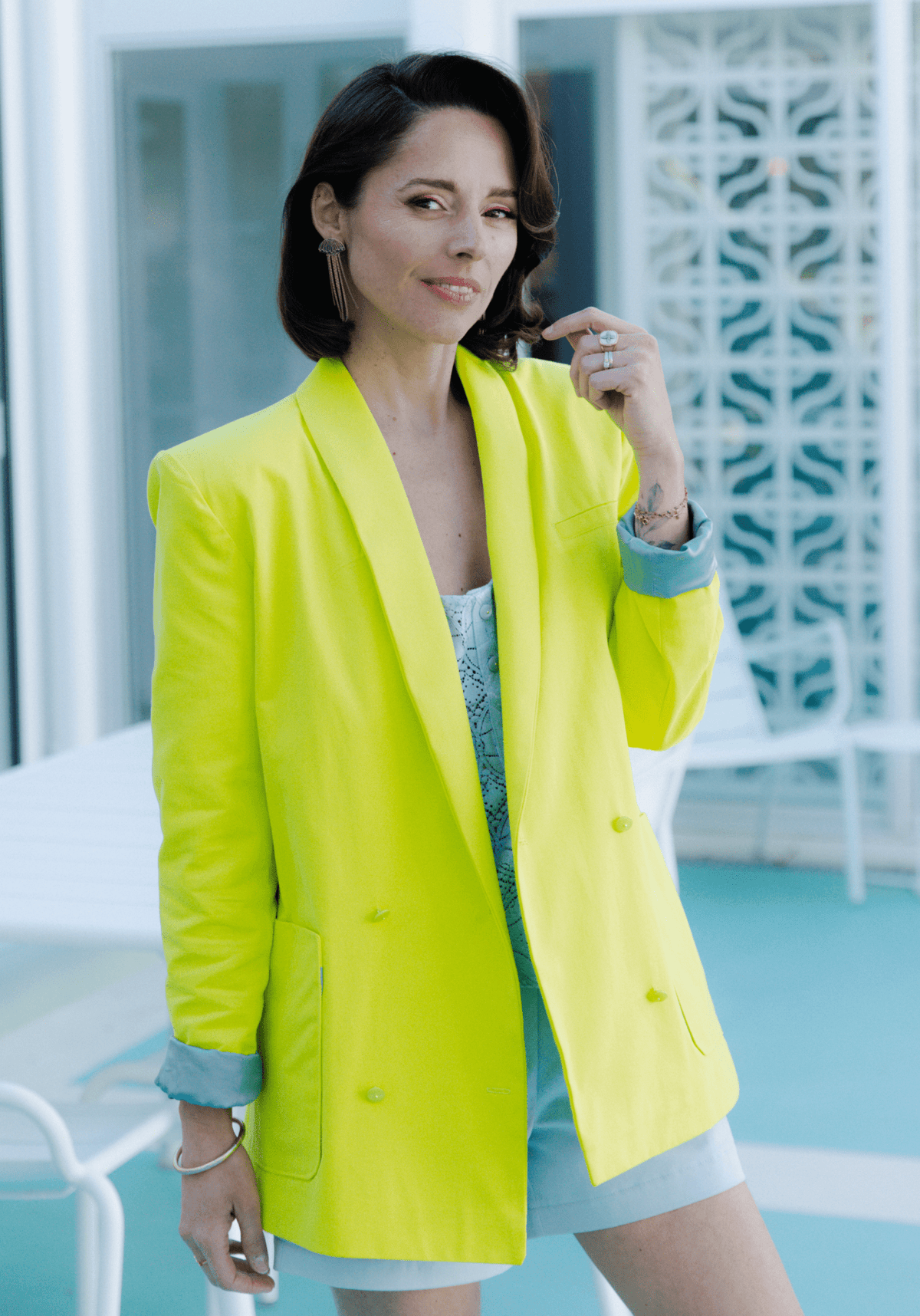 Patron couture blazer Mimosa / PDF (A4, A3, A0, US Letter) - Cadres, Calques par Taille, Vidéoprojection - Maison Fauve