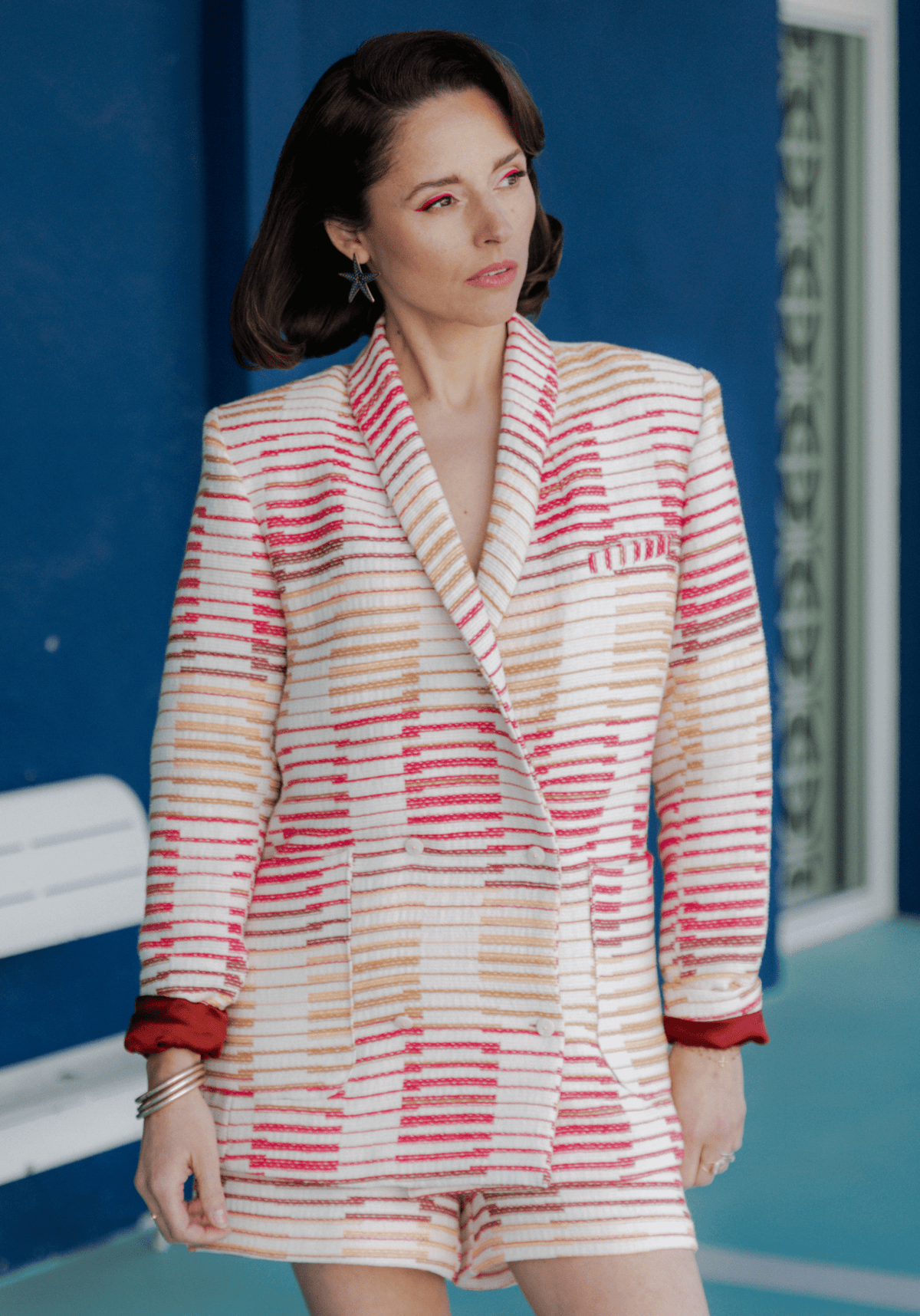 Patron couture blazer Mimosa / PDF (A4, A3, A0, US Letter) - Cadres, Calques par Taille, Vidéoprojection - Maison Fauve