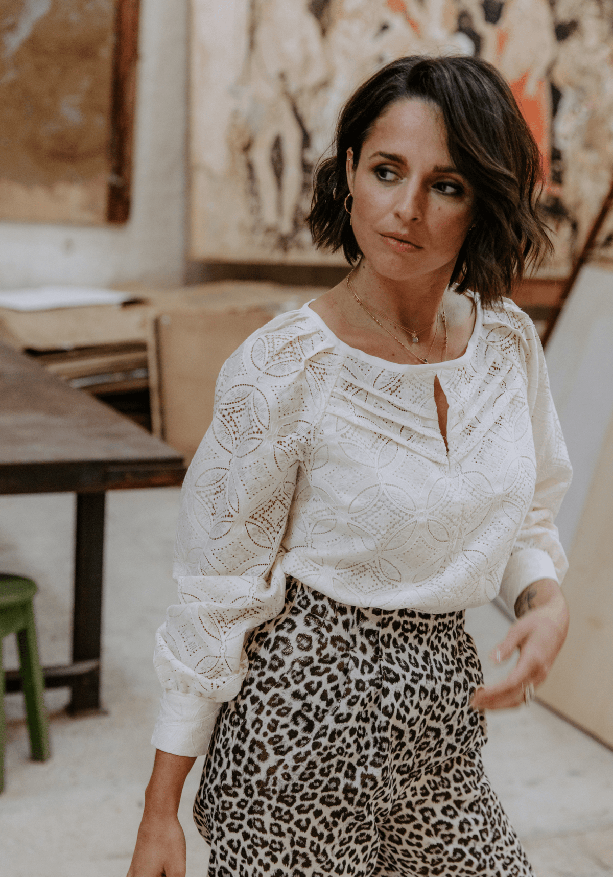 Patron couture blouse Chelsea / Patron pochette - Maison Fauve