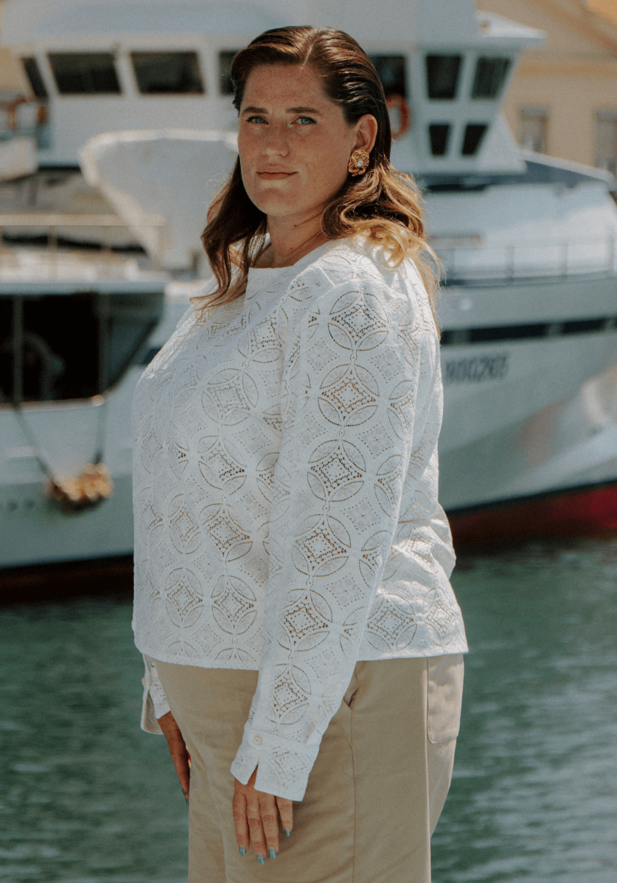 Patron couture blouse Déferlante / PDF (A4, A3, A0, US Letter) - Cadres, Calques par Taille, Vidéoprojection - Maison Fauve