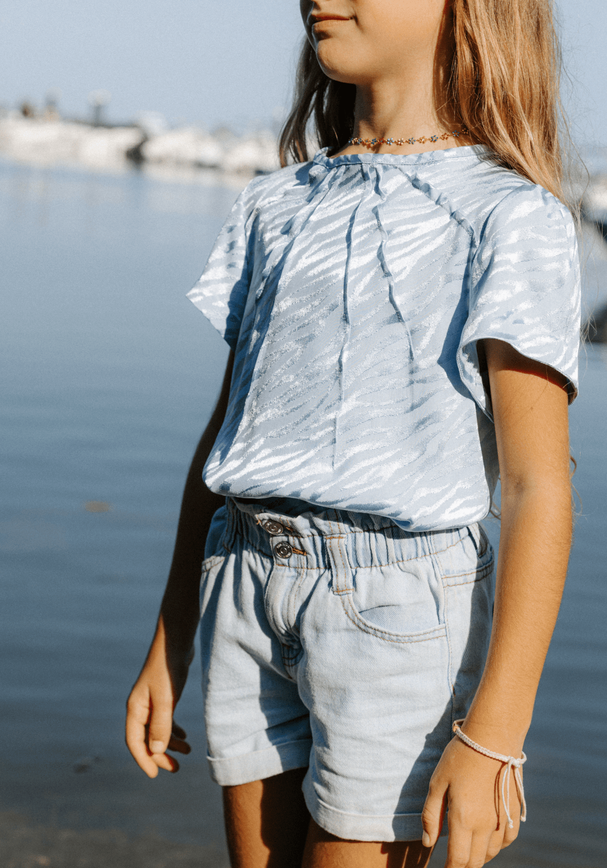 Patron couture blouse fille Miss Zénith - Patron pochette - Maison Fauve
